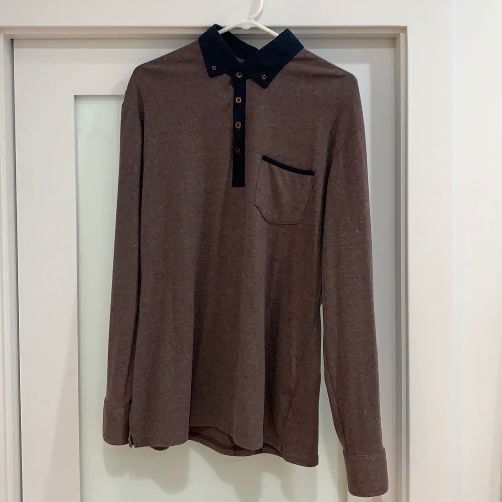 State & Liberty Long-Sleeve Button Down Shirt